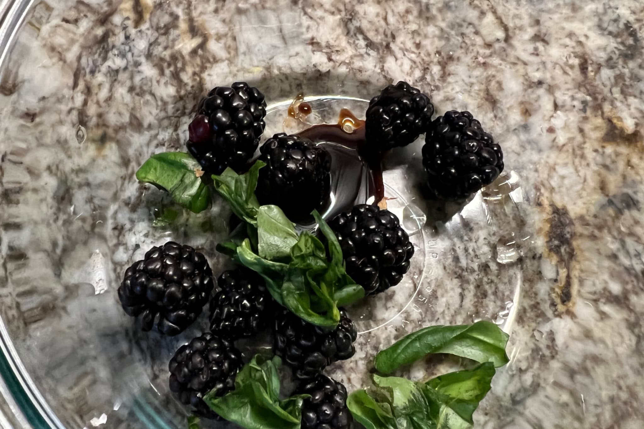 Blackberry Basil Balsamic Mocktail Real Food Well