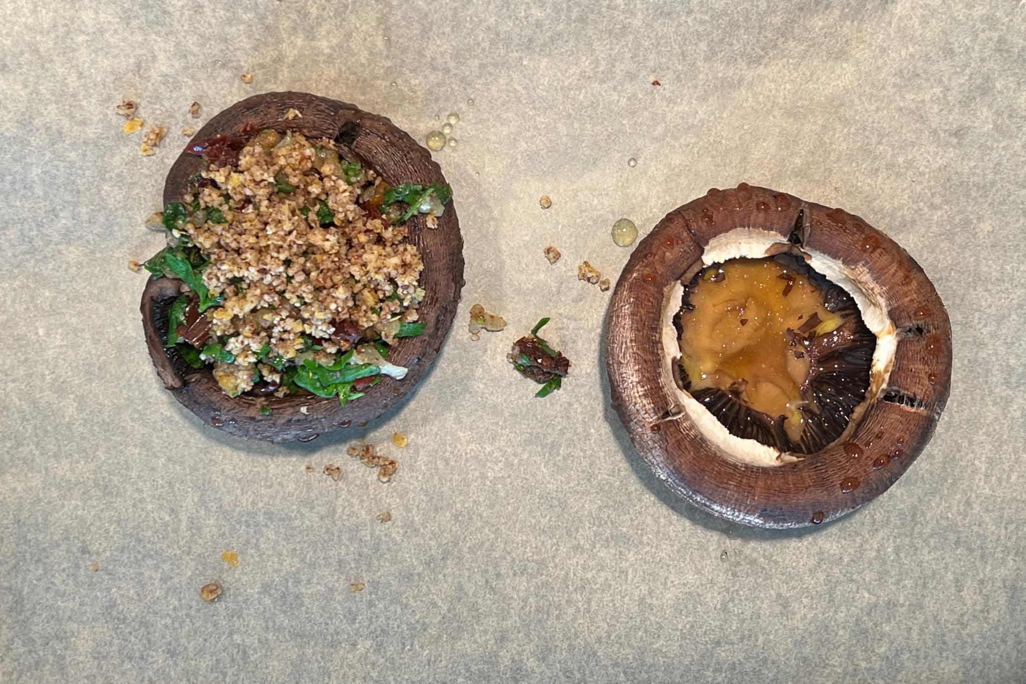 Stuffed Portobello Mushroom Caps – Real Food Well